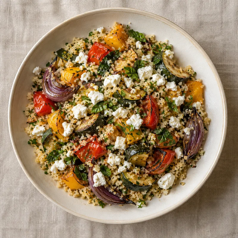 Roasted vegetable couscous